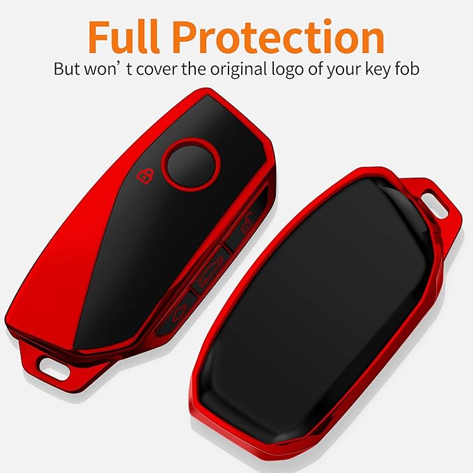 indeda for BMW Key Fob Cover with Keychain Soft Full Protection Key Shell Key Case Compatible with BMW I7 M Sport 2023 X7 i7 xi X1 IX M5 7 Series 735Li 740